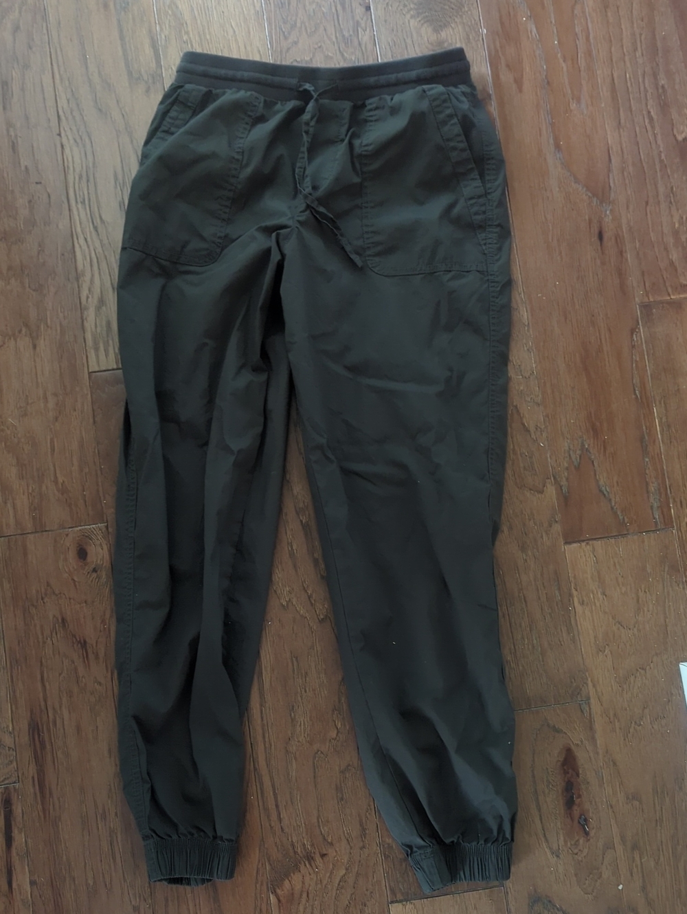 Pact Women's Organic Stretch Poplin Drawstring Joggers